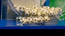 The Powerball jackpot jumped to $ million on Thursday -- the third largest lottery in history -- as dreamers in all but the seven states where the game isn't played snatched up tickets for the minuscule chance at a life on easy street.